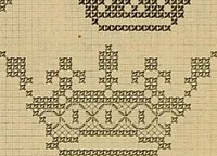 An illustration from Album de broderies au point de croix (1885)