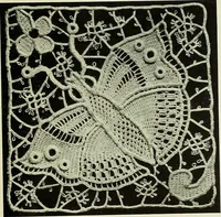 An illustration from Album de dentelle de Venise (1900)