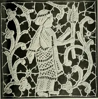 An illustration from Album de dentelle de Venise (1900)