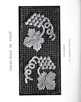 Picture 4 of 17 from [Album de dentelles] (1850), leaf 138