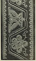 An illustration from Album de filet brodé (1900)