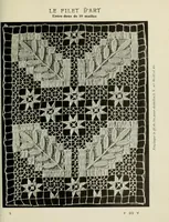 An illustration from Album de filet brodé (1900)