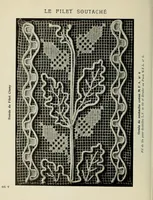 An illustration from Album de filet brodé (1900)