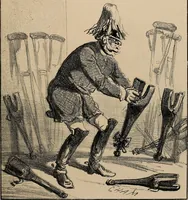 An illustration from Album du siège : recueil de caricatures publiées pendant le siège dans le Charivari (1871)