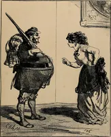 An illustration from Album du siège : recueil de caricatures publiées pendant le siège dans le Charivari (1871)