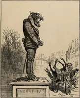 An illustration from Album du siège : recueil de caricatures publiées pendant le siège dans le Charivari (1871)