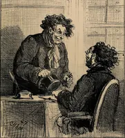 An illustration from Album du siège : recueil de caricatures publiées pendant le siège dans le Charivari (1871)