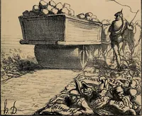 An illustration from Album du siège : recueil de caricatures publiées pendant le siège dans le Charivari (1871)