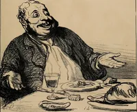 An illustration from Album du siège : recueil de caricatures publiées pendant le siège dans le Charivari (1871)