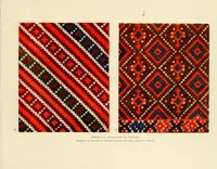 An illustration from Album na bulgarski makedonski shevitsi = Album de broderies macédoniennes bulgares (1926)