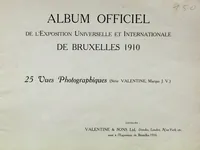 Picture 1 of 2 from Album officiel de l'Exposition Universelle et Internationale de Bruxelles 1910 : 25 vues photographiques (1910), leaf 3