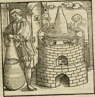 An illustration from Alchemiae Gebri Arabis philosophi solertissimi libri, cum reliquis, ut versa pagella indicabit (1545)
