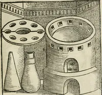 An illustration from Alchemiae Gebri Arabis philosophi solertissimi libri, cum reliquis, ut versa pagella indicabit (1545)