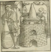 An illustration from Alchemiae Gebri Arabis philosophi solertissimi libri, cum reliquis, ut versa pagella indicabit (1545)