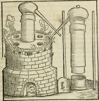 An illustration from Alchemiae Gebri Arabis philosophi solertissimi libri, cum reliquis, ut versa pagella indicabit (1545)