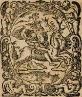 An illustration from Alchimia nova, das ist, Die güldene Kunst selbst, oder, Aller Künsten Mutter : sampt dero heimlichen Secreten, vnzehlichen verborgenen Kindern vnd Früchten ... (1603)