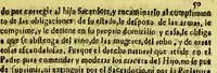 An illustration from Alegacion juridica, historico-politica, en defensa de la jurisdicion real, : y ilustracion de la provision de 20. de febrero del año passado 1684. despachada por el gouierno superior, y reducida a ordenança en el tom. I. fol. 311. Sobre que en recebir los corregidores de este reyno informaciones secretas de oficio, ò a instancia de parte, en orden a aueriguar como obseruan los curas, y dotrineros las disposiciones canonicas, synodales, cedulas, y ordenanças de Su Magestad, que tratan de las obenciones que deuen lleuar a los Indios a fin solo de dar cuenta con ellas a sus prelados, y al gouierno superior de estos reynos para que lo remedien, no se contrauiene en cosa alguna a la inmunidad de la iglesia. Escrita de orden del excel.mo senor duque de la Palata, virrey destos reynos (1685)