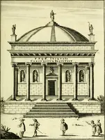 Picture 30 of 153 from Alexandri Donati e Societate Jesu Roma vetus ac recens : utriusque ædificiis illustrata : in multis locis aucta, castigatior reddita, indice locupletissimo & figuris aeneis illustrata (1695), leaf 166