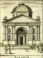 An illustration from Alexandri Donati e Societate Jesu Roma vetus ac recens : utriusque ædificiis illustrata : in multis locis aucta, castigatior reddita, indice locupletissimo & figuris aeneis illustrata (1695)