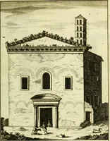 An illustration from Alexandri Donati e Societate Jesu Roma vetus ac recens : utriusque ædificiis illustrata : in multis locis aucta, castigatior reddita, indice locupletissimo & figuris aeneis illustrata (1695)