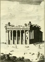 Picture 36 of 153 from Alexandri Donati e Societate Jesu Roma vetus ac recens : utriusque ædificiis illustrata : in multis locis aucta, castigatior reddita, indice locupletissimo & figuris aeneis illustrata (1695), leaf 189