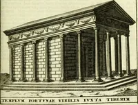 An illustration from Alexandri Donati e Societate Jesu Roma vetus ac recens : utriusque ædificiis illustrata : in multis locis aucta, castigatior reddita, indice locupletissimo & figuris aeneis illustrata (1695)