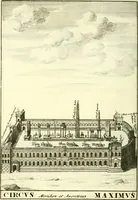 An illustration from Alexandri Donati e Societate Jesu Roma vetus ac recens : utriusque ædificiis illustrata : in multis locis aucta, castigatior reddita, indice locupletissimo & figuris aeneis illustrata (1695)