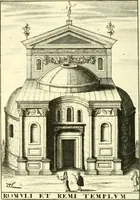 Picture 57 of 153 from Alexandri Donati e Societate Jesu Roma vetus ac recens : utriusque ædificiis illustrata : in multis locis aucta, castigatior reddita, indice locupletissimo & figuris aeneis illustrata (1695), leaf 255