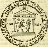 An illustration from Alexandri Donati e Societate Jesu Roma vetus ac recens : utriusque ædificiis illustrata : in multis locis aucta, castigatior reddita, indice locupletissimo & figuris aeneis illustrata (1695)