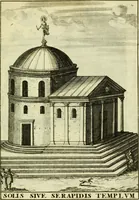 Picture 67 of 153 from Alexandri Donati e Societate Jesu Roma vetus ac recens : utriusque ædificiis illustrata : in multis locis aucta, castigatior reddita, indice locupletissimo & figuris aeneis illustrata (1695), leaf 280