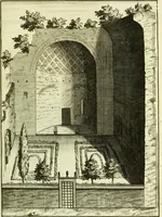 An illustration from Alexandri Donati e Societate Jesu Roma vetus ac recens : utriusque ædificiis illustrata : in multis locis aucta, castigatior reddita, indice locupletissimo & figuris aeneis illustrata (1695)