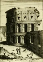 An illustration from Alexandri Donati e Societate Jesu Roma vetus ac recens : utriusque ædificiis illustrata : in multis locis aucta, castigatior reddita, indice locupletissimo & figuris aeneis illustrata (1695)