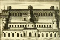 An illustration from Alexandri Donati e Societate Jesu Roma vetus ac recens : utriusque ædificiis illustrata : in multis locis aucta, castigatior reddita, indice locupletissimo & figuris aeneis illustrata (1695)