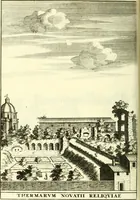 An illustration from Alexandri Donati e Societate Jesu Roma vetus ac recens : utriusque ædificiis illustrata : in multis locis aucta, castigatior reddita, indice locupletissimo & figuris aeneis illustrata (1695)