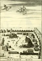 An illustration from Alexandri Donati e Societate Jesu Roma vetus ac recens : utriusque ædificiis illustrata : in multis locis aucta, castigatior reddita, indice locupletissimo & figuris aeneis illustrata (1695)