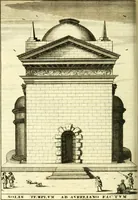 An illustration from Alexandri Donati e Societate Jesu Roma vetus ac recens : utriusque ædificiis illustrata : in multis locis aucta, castigatior reddita, indice locupletissimo & figuris aeneis illustrata (1695)