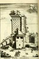 An illustration from Alexandri Donati e Societate Jesu Roma vetus ac recens : utriusque ædificiis illustrata : in multis locis aucta, castigatior reddita, indice locupletissimo & figuris aeneis illustrata (1695)