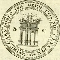 An illustration from Alexandri Donati e Societate Jesu Roma vetus ac recens : utriusque ædificiis illustrata : in multis locis aucta, castigatior reddita, indice locupletissimo & figuris aeneis illustrata (1695)