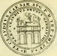 An illustration from Alexandri Donati e Societate Jesu Roma vetus ac recens : utriusque ædificiis illustrata : in multis locis aucta, castigatior reddita, indice locupletissimo & figuris aeneis illustrata (1695)