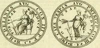 An illustration from Alexandri Donati e Societate Jesu Roma vetus ac recens : utriusque ædificiis illustrata : in multis locis aucta, castigatior reddita, indice locupletissimo & figuris aeneis illustrata (1695)