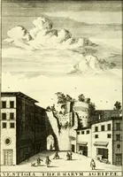Picture 135 of 153 from Alexandri Donati e Societate Jesu Roma vetus ac recens : utriusque ædificiis illustrata : in multis locis aucta, castigatior reddita, indice locupletissimo & figuris aeneis illustrata (1695), leaf 441