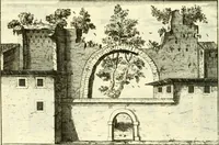 An illustration from Alexandri Donati e Societate Jesu Roma vetus ac recens : utriusque ædificiis illustrata : in multis locis aucta, castigatior reddita, indice locupletissimo & figuris aeneis illustrata (1695)
