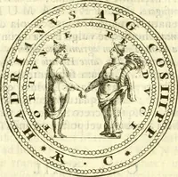 An illustration from Alexandri Donati e Societate Jesu Roma vetus ac recens : utriusque ædificiis illustrata : in multis locis aucta, castigatior reddita, indice locupletissimo & figuris aeneis illustrata (1695)