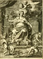 Picture 3 of 153 from Alexandri Donati e Societate Jesu Roma vetus ac recens : utriusque ædificiis illustrata : in multis locis aucta, castigatior reddita, indice locupletissimo & figuris aeneis illustrata (1695), leaf 7