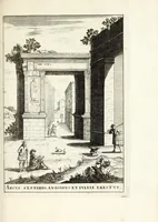 An illustration from Alexandri Donati e Societate Jesu, Roma vetus ac recens, utriusque aedificiis illustrata : in multis locis aucta, castigatior reddita, indice locupletissimo, & figuris aeneis illustrata (1695)