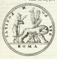 An illustration from Alexandri Donati e Societate Jesu, Roma vetus ac recens, utriusque aedificiis illustrata : in multis locis aucta, castigatior reddita, indice locupletissimo, & figuris aeneis illustrata (1695)