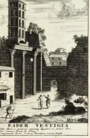 Picture 12 of 49 from Alexandri Donati e Societate Jesu, Roma vetus ac recens, utriusque aedificiis illustrata : in multis locis aucta, castigatior reddita, indice locupletissimo, & figuris aeneis illustrata (1695), leaf 215