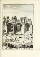 Picture 19 of 49 from Alexandri Donati e Societate Jesu, Roma vetus ac recens, utriusque aedificiis illustrata : in multis locis aucta, castigatior reddita, indice locupletissimo, & figuris aeneis illustrata (1695), leaf 263