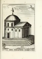 An illustration from Alexandri Donati e Societate Jesu, Roma vetus ac recens, utriusque aedificiis illustrata : in multis locis aucta, castigatior reddita, indice locupletissimo, & figuris aeneis illustrata (1695)