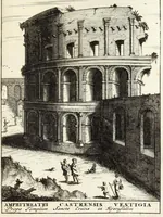 Picture 24 of 49 from Alexandri Donati e Societate Jesu, Roma vetus ac recens, utriusque aedificiis illustrata : in multis locis aucta, castigatior reddita, indice locupletissimo, & figuris aeneis illustrata (1695), leaf 303